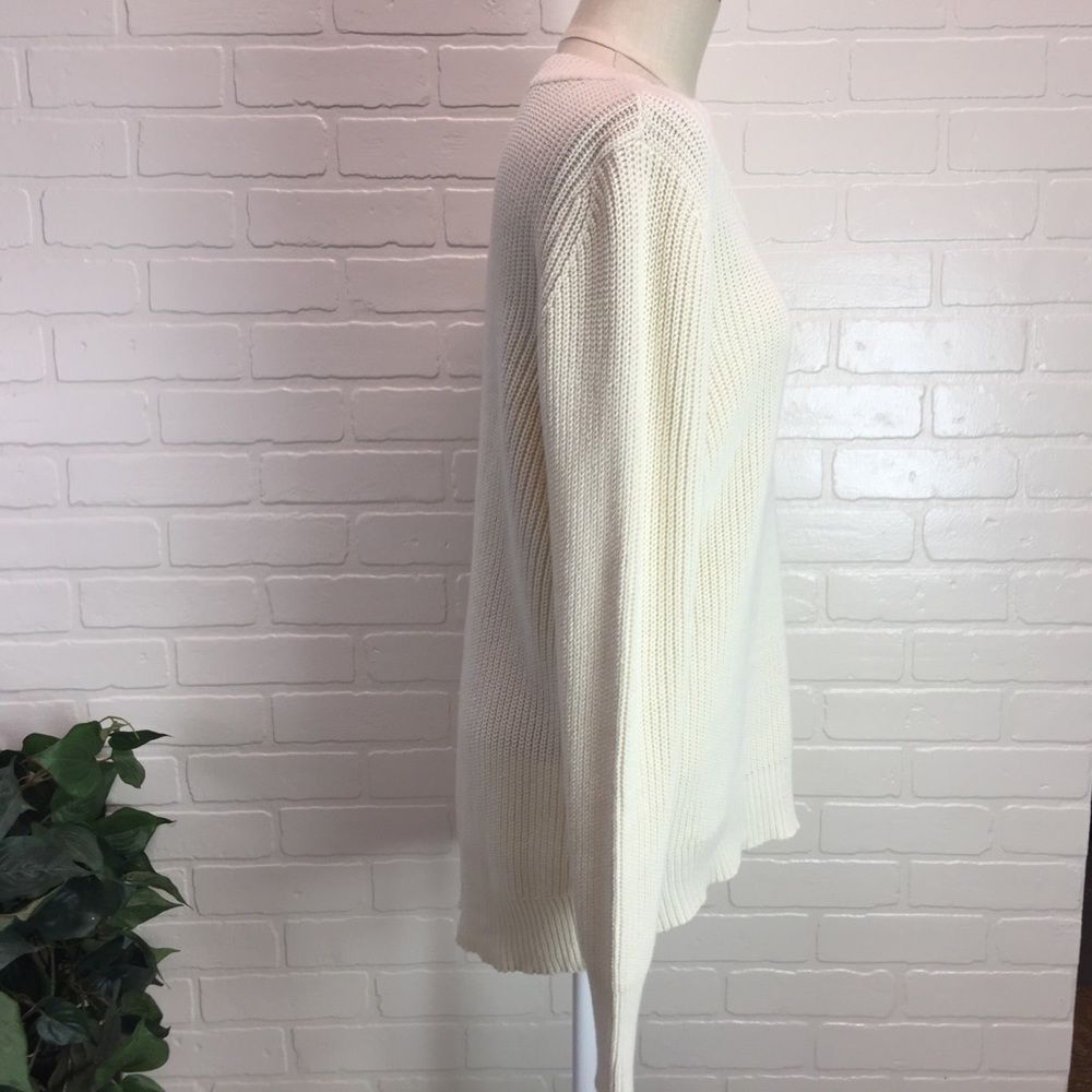 Only Mine Beige/Creme High Low Sweater - Picture 5 of 6